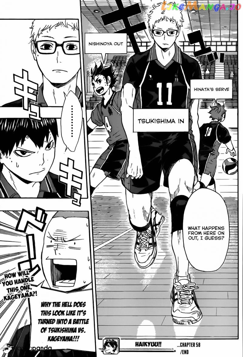 Haikyuu!!, Chapter 58 image 18
